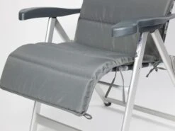 Bo-Camp Grey Universeel Gepolsterd Stoelkussen -Bo-Camp Verkoopwinkel bo camp luxe stoelkussen 5 ecommerce 2d83