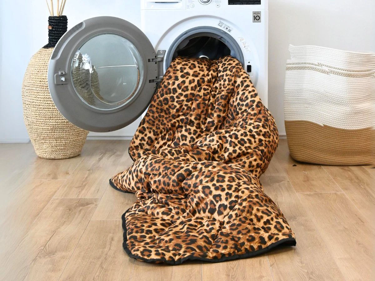 HappyBed Panter Zomerdekbed - 200x200 Cm 5 HappyBed Panter Zomerdekbed - 200x200 Cm - Afbeelding 3