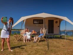 Campooz Trekking Caravanluifel Hobby Beachy - 450 Cm -Bo-Camp Verkoopwinkel campooz caravanning trekking beachy luifel 3 ecommerce 3