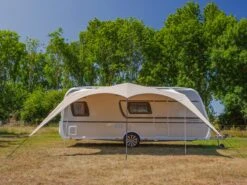 Campooz Trekking Caravanluifel 375 Cm - Beige -Bo-Camp Verkoopwinkel campooz trekking luifel beige 2 ecommerce 5