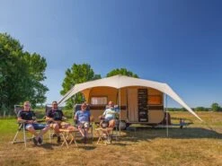 Campooz Trekking Caravanluifel 275 Cm - Beige 11 Campooz Trekking Caravanluifel 275 Cm - Beige -Bo-Camp Verkoopwinkel campooz trekking luifel beige 3 ecommerce