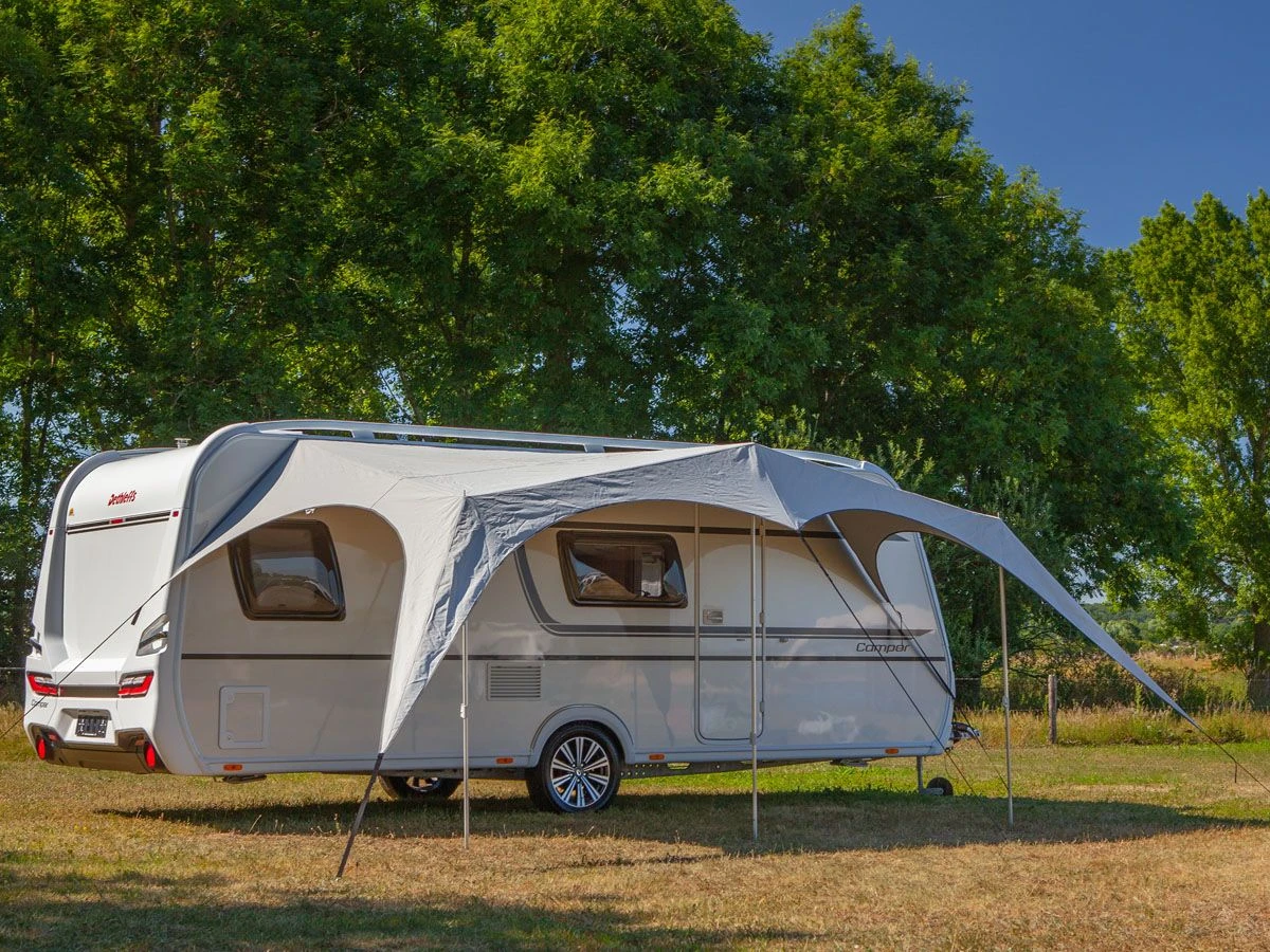 Campooz Trekking Caravanluifel 300 Cm - Grijs 5 Campooz Trekking Caravanluifel 300 Cm - Grijs - Afbeelding 3