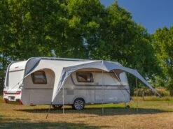 Campooz Trekking Caravanluifel 350 Cm - Grijs -Bo-Camp Verkoopwinkel campooz trekking luifel grijs 2 ecommerce 4