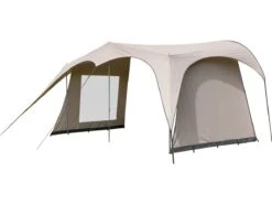 Campooz Trekking Zijwand Met Raam - Beige -Bo-Camp Verkoopwinkel campooz trekking zijwanden beige ecommerce 1 1