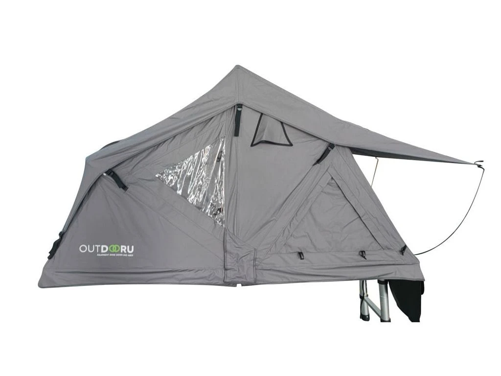 OutdoorU Compact 2-persoons Daktent - Grey 3 OutdoorU Compact 2-persoons Daktent - Grey