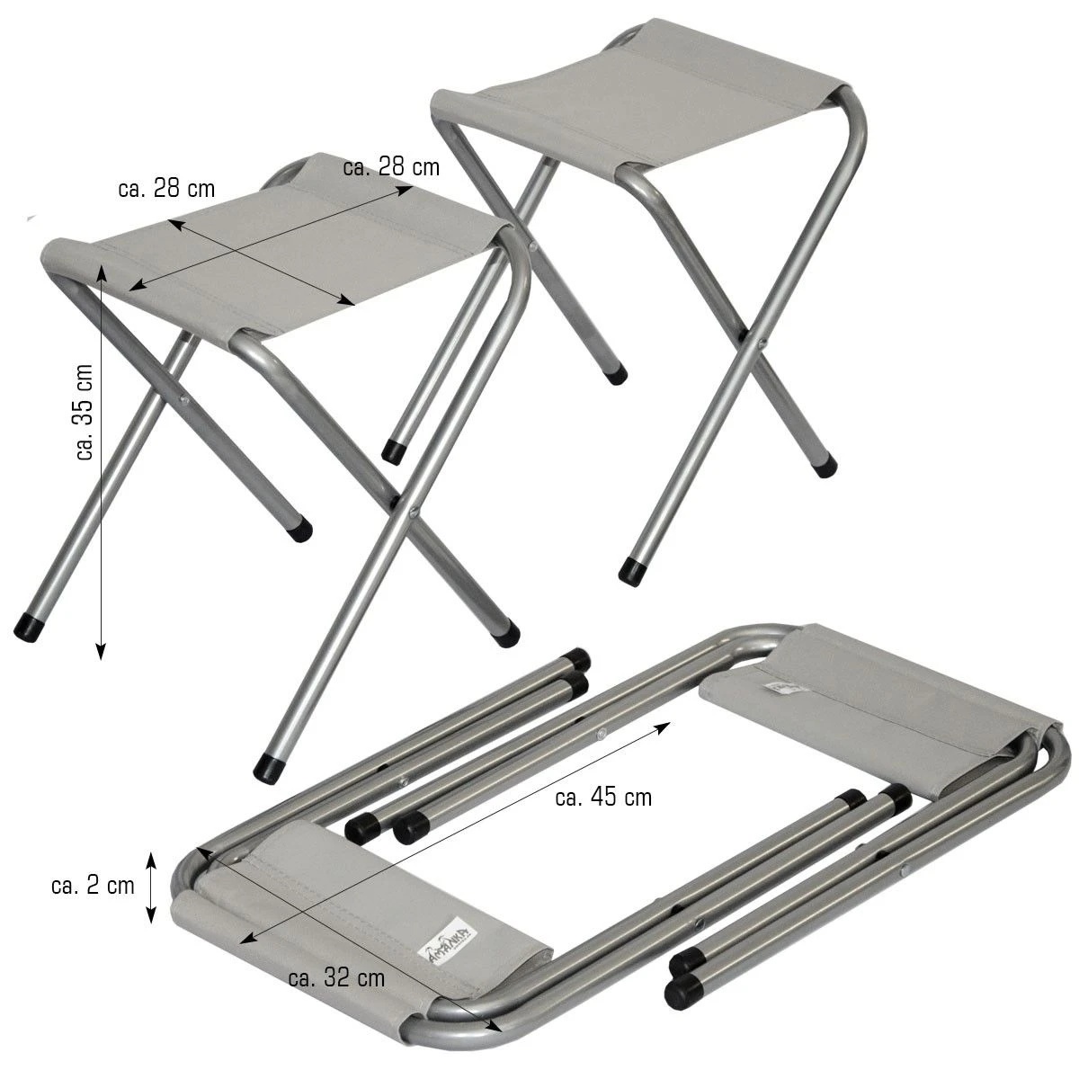 AMANKA 120x60 Bamboe Design Kampeertafel Met 4 Krukjes 6 AMANKA 120x60 Bamboe Design Kampeertafel Met 4 Krukjes - Afbeelding 4