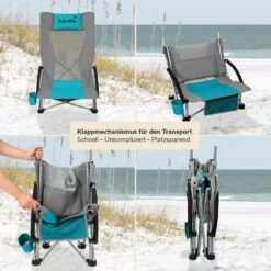 Skandika Set Van 2 Beach Strandstoelen -Bo-Camp Verkoopwinkel d687381971a0c3ee
