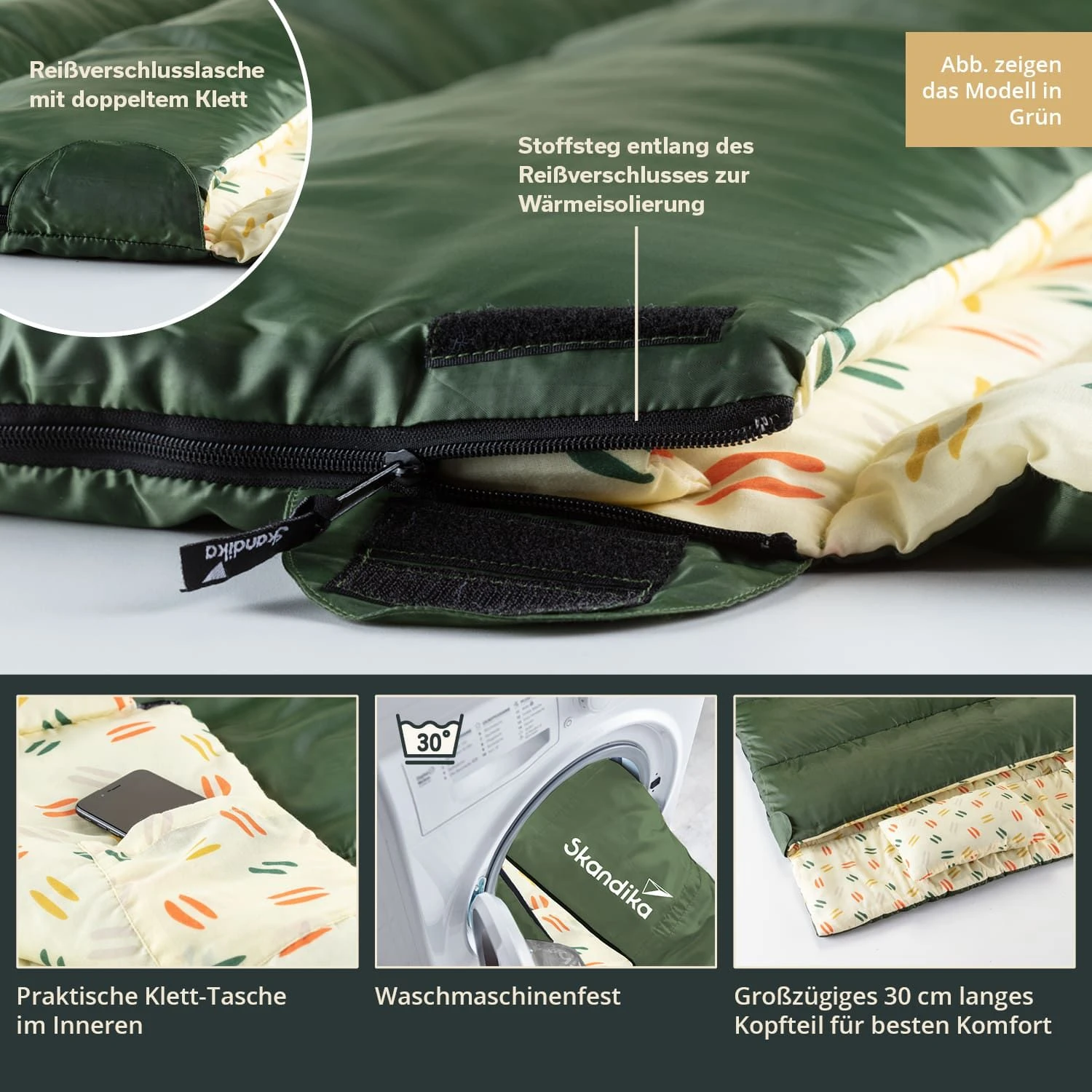 Skandika Iceland Double Deken Slaapzak - Blue 6 Skandika Iceland Double Deken Slaapzak - Blue - Afbeelding 4