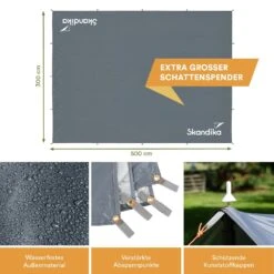 Skandika 5 X 3 Meter Schaduwdoek Met Telescopische Palen 12 Skandika 5 X 3 Meter Schaduwdoek Met Telescopische Palen -Bo-Camp Verkoopwinkel e0f20c07dff8f525