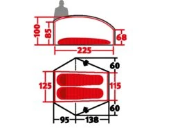 Wechsel Venture 2 Trekkerstent 13 Wechsel Venture 2 Trekkerstent -Bo-Camp Verkoopwinkel e343fd679ab87b46