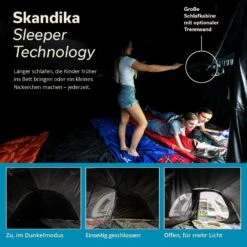 Skandika Hafslo 4 Sleeper Protect Tunneltent 9 Skandika Hafslo 4 Sleeper Protect Tunneltent -Bo-Camp Verkoopwinkel e6e54691fe4447de