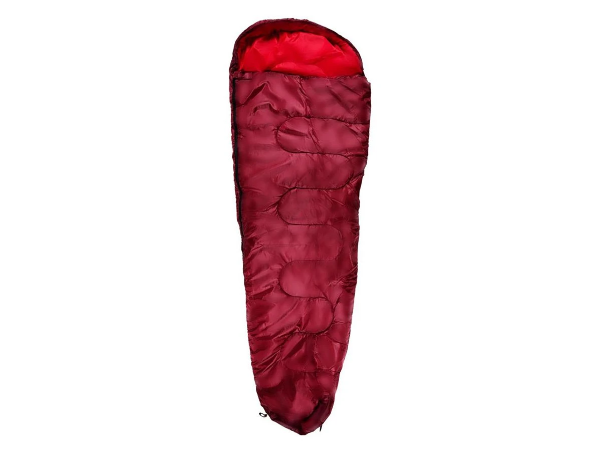 Camp Active 210 X 80 Cm Mummie Slaapzak - Red 3 Camp Active 210 X 80 Cm Mummie Slaapzak - Red