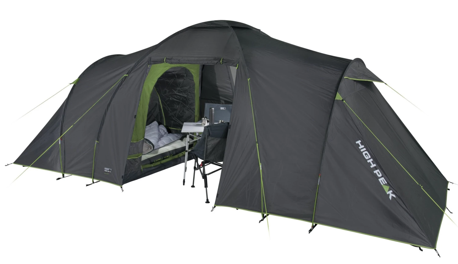 High Peak Como 6.0 Tunneltent 4 High Peak Como 6.0 Tunneltent - Afbeelding 2