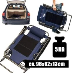 AMANKA 180 X 60 Verstelbare Relaxstoel - Dark Blue 10 AMANKA 180 X 60 Verstelbare Relaxstoel - Dark Blue -Bo-Camp Verkoopwinkel f55eeb061b48bd3e