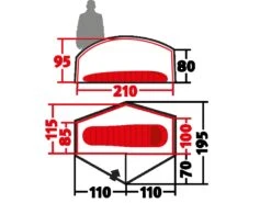 Wechsel Bella Trekkerstent -Bo-Camp Verkoopwinkel f6e321575f5eaaf9