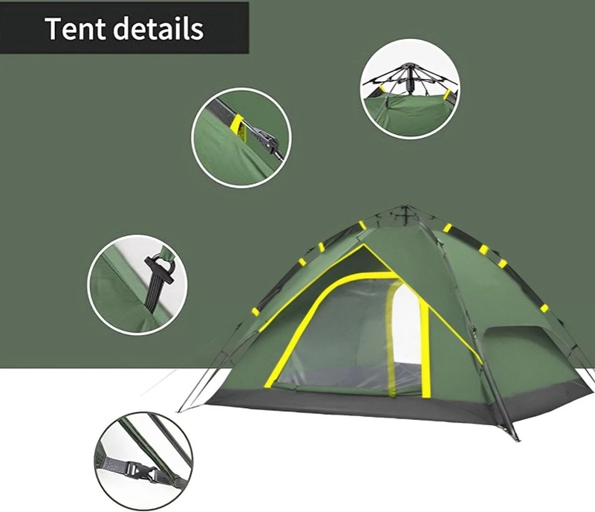 Campingwise Paraplu-tent 7 Campingwise Paraplu-tent - Afbeelding 5