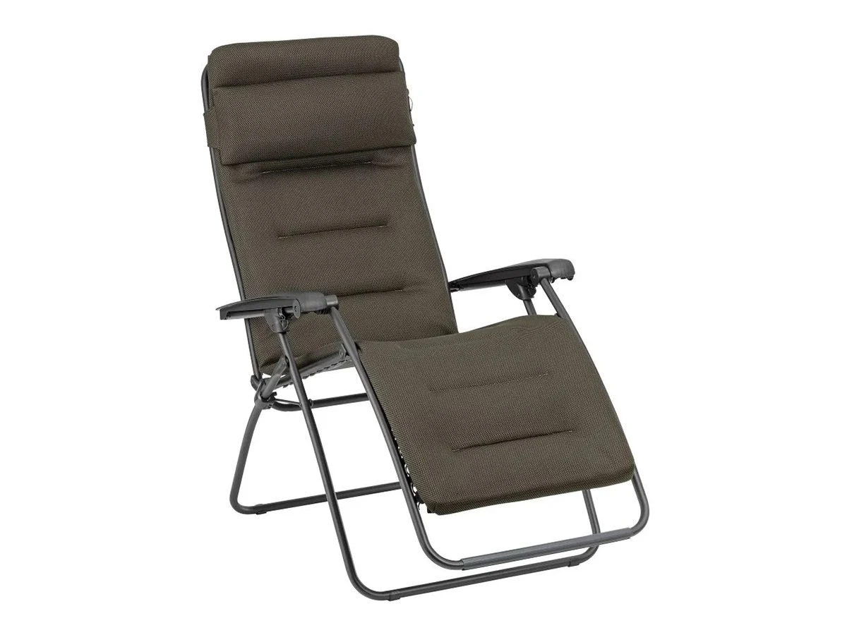 Lafuma RSX CLIP Aircomfort Taupe Relaxstoel 3 Lafuma RSX CLIP Aircomfort Taupe Relaxstoel