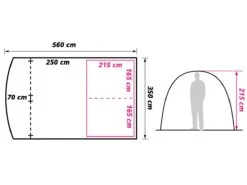 Obelink Living Tunneltent -Bo-Camp Verkoopwinkel obelink living floor plan ecommerce 077c 1