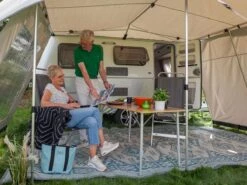 Campooz Travelling Zijwand Met Raam - Zwart -Bo-Camp Verkoopwinkel obelink travelling luifel grijs 3 ecommerce 3 1