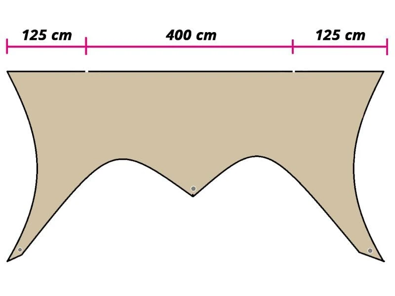 Obelink Outdoor Sunroof 400 Cm Universele Caravanluifel 12 Obelink Outdoor Sunroof 400 Cm Universele Caravanluifel - Afbeelding 10