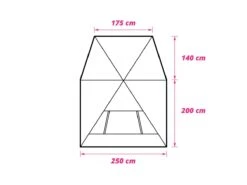 Obelink Donau Multi Luifel -Bo-Camp Verkoopwinkel plattegrond ecommerce 1