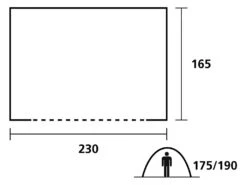 Obelink Prestige PVC Schuurtent -Bo-Camp Verkoopwinkel prestige plattegrond 3 ecommerce 7afa 1