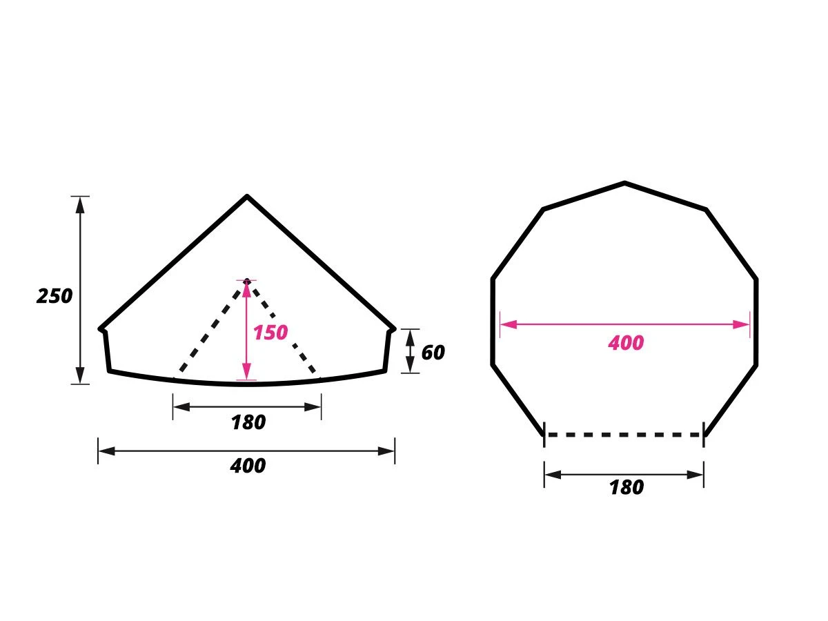 Obelink Sahara 400 Deluxe Bell Tent 17 Obelink Sahara 400 Deluxe Bell Tent - Afbeelding 15