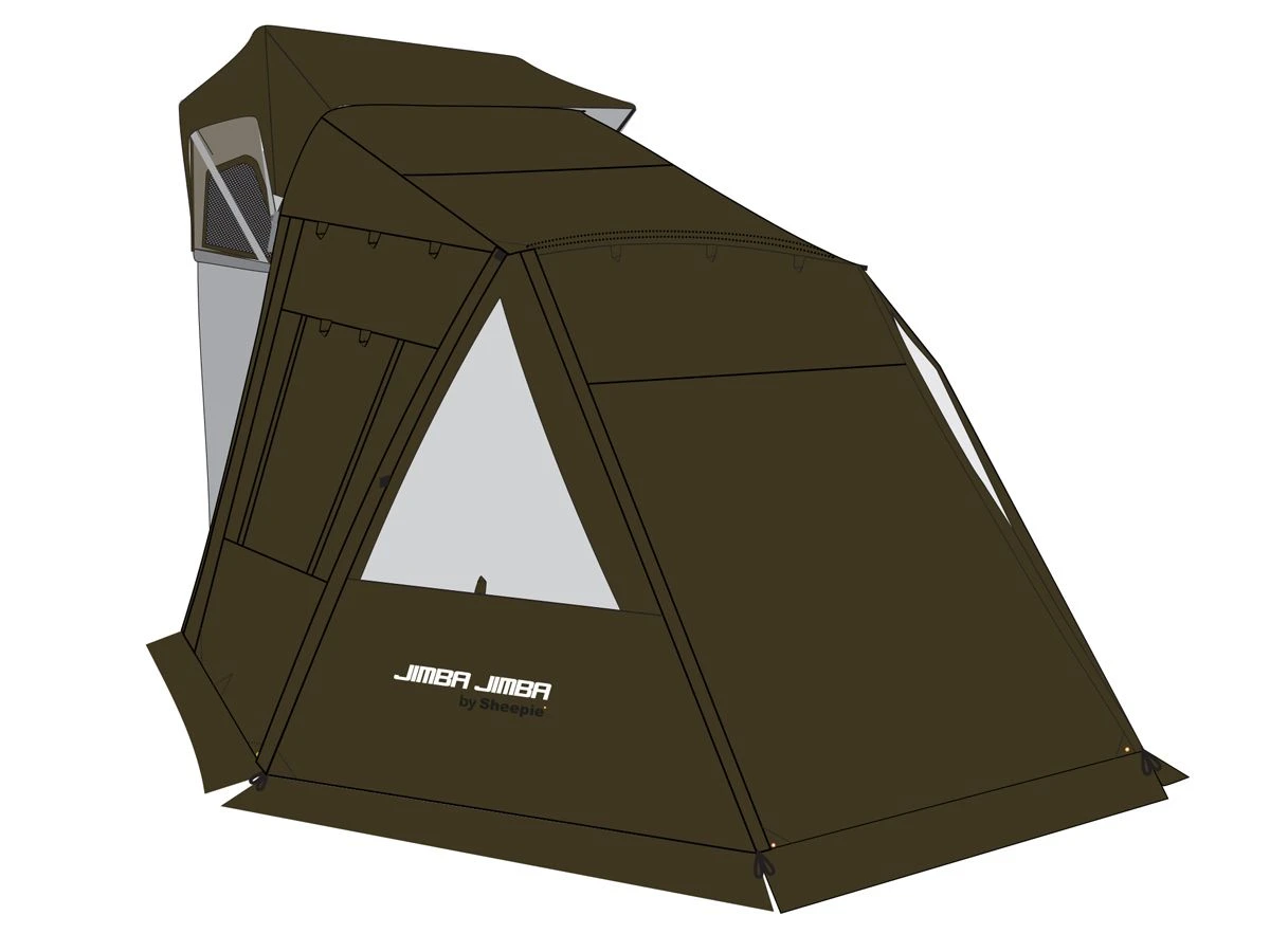 Sheepie Jimba Jimba Voortent Groen 3 Sheepie Jimba Jimba Voortent Groen