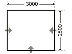 Dometic Sunshine Air Tour 300 Luifel -Bo-Camp Verkoopwinkel sunshine 300 floorplan ecommerce