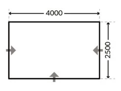 Dometic Sunshine Air Tour 400 Luifel -Bo-Camp Verkoopwinkel sunshine 400 floorplan ecommerce