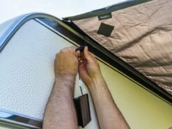 Travellife 250 X 400 Cm Antraciet LED Zonnescherm -Bo-Camp Verkoopwinkel travellife led luifel 5 ecommerce